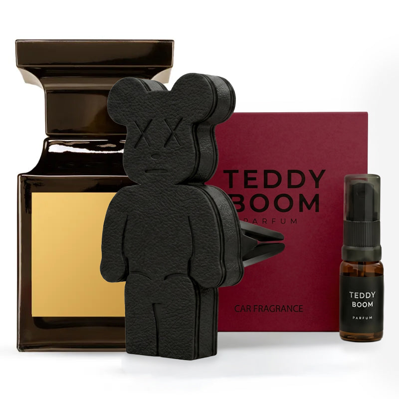 Teddy Boom Tobacco Vanille «Шкіра» чорний — парфумований ароматизатор для авто
