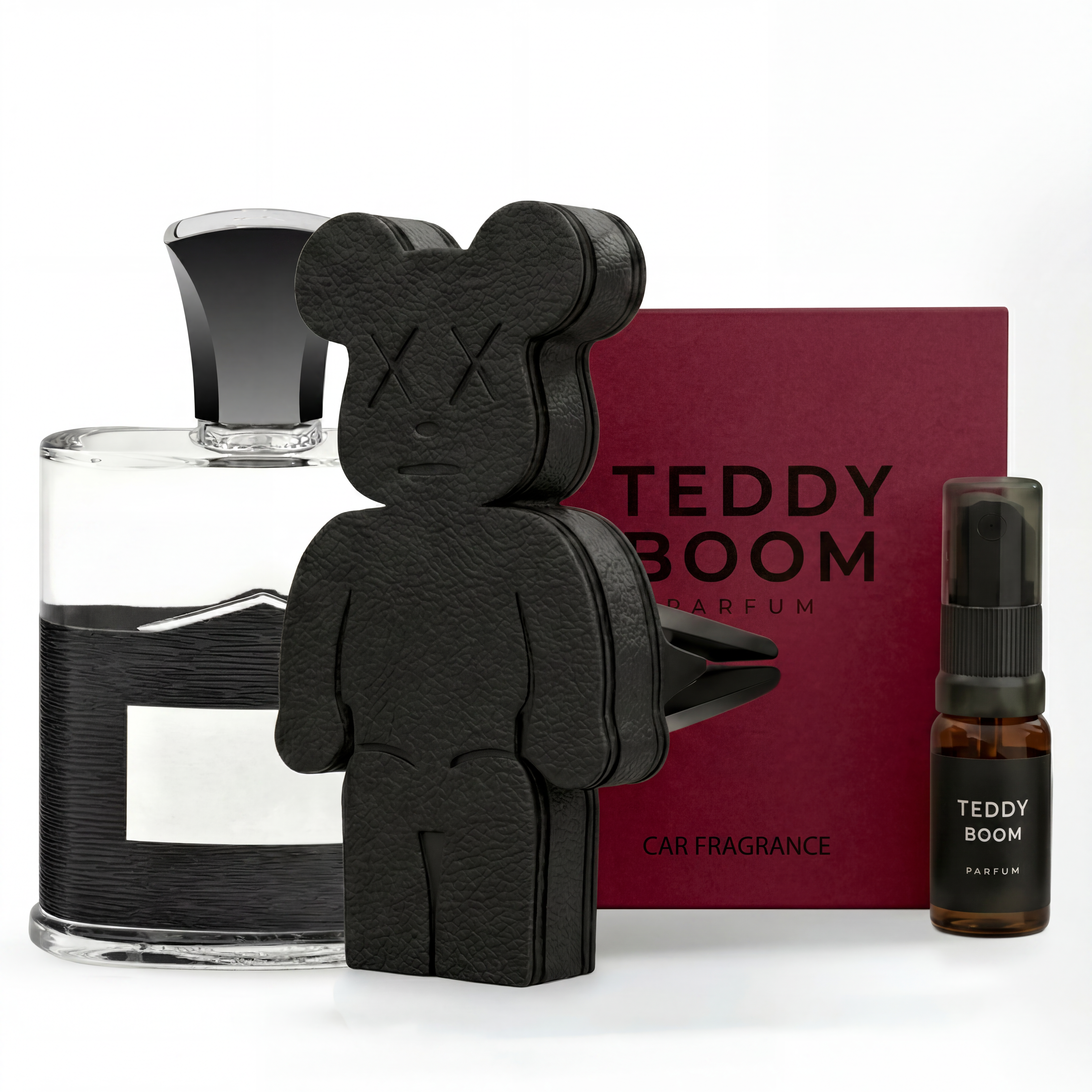 Teddy Boom Aventus «Шкіра» чорний — преміальний ароматизатор для автомобіля
