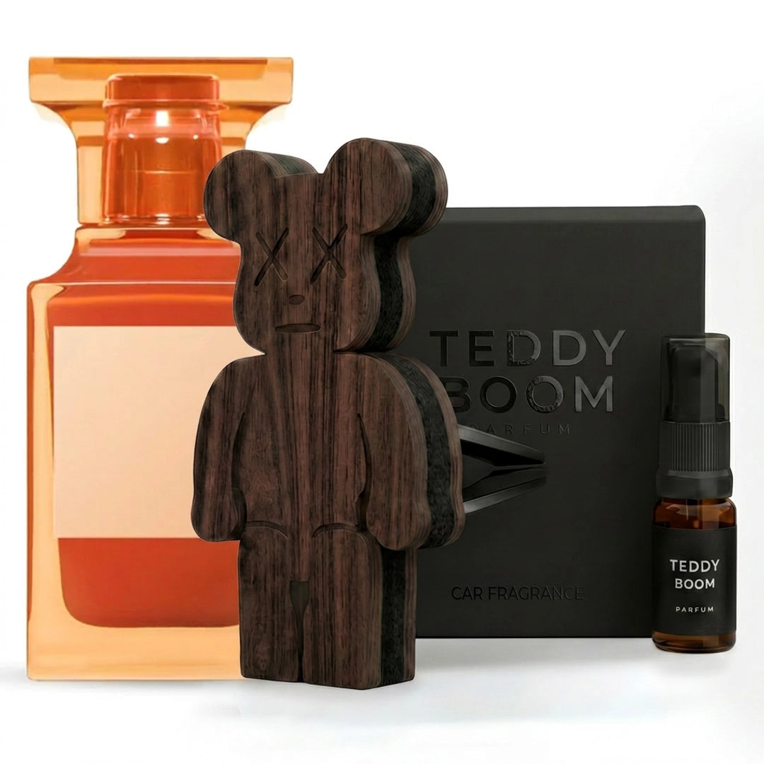 Teddy Boom Bitter Peach «Дерево» коричневий — парфумований ароматизатор у машину