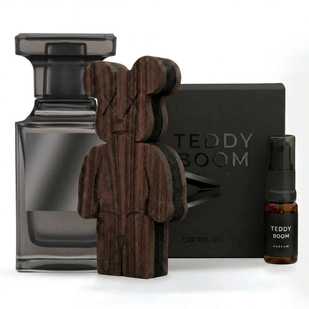Teddy Boom Tobacco Oud «Дерево» коричневий — стильний ароматизатор для машини