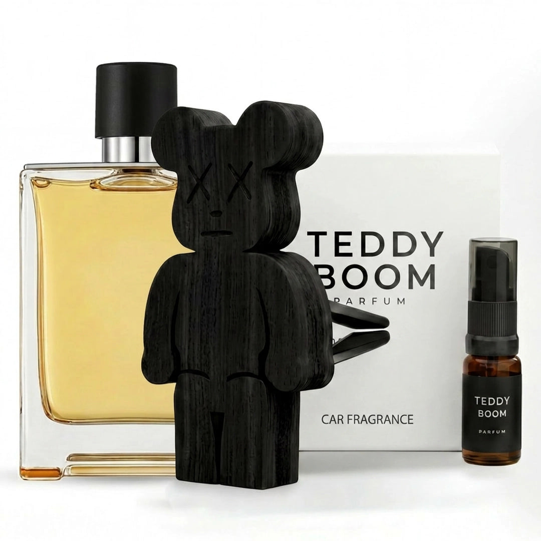 Teddy Boom Terre «Дерево» чорний — ароматизатор в авто преміум класу